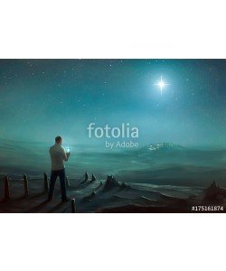 kevron2001, Man and the Christmas star