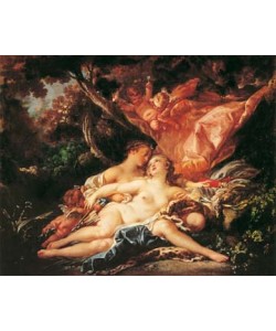 Francois Boucher, Jupiter in der Guise of Diana