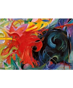 Franz Marc, Kämpfende Formen