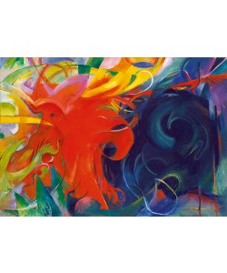Franz Marc, Kämpfende Formen