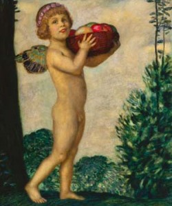 Franz von Stuck, Erote mit Früchtekorb