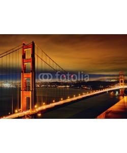 Frédéric Prochasson, Night scene of Golden Gate Bridge