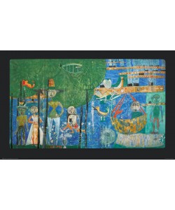 Friedensreich Hundertwasser, PARADIES - LAND DER MENSCHEN (Granolitho)