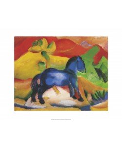 Franz Marc, Blaues Pferdchen, 1912