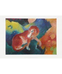 Franz Marc, Der rote Hund, 1911