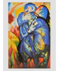 Franz Marc, Der Turm der blauen Pferde, 1913