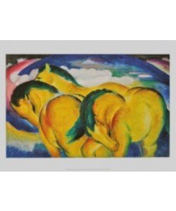 Franz Marc, Die kleinen gelben Pferde, 1912