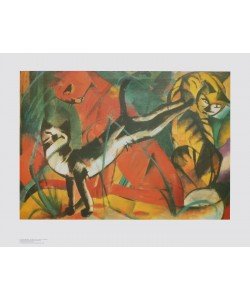 Franz Marc, Drei Katzen