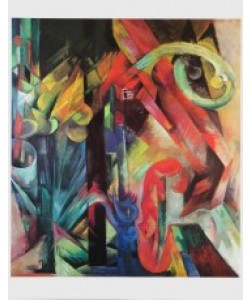 Franz Marc, Eichhörnchen im Wald
