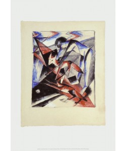 Franz Marc, Noah mit den Füchsen, 1913