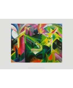 Franz Marc, Reh im Klostergarten, 1912