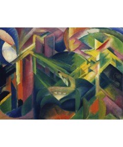 Franz Marc, Reh im Klostergarten