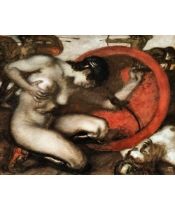 Franz von Stuck, Die verwundete Amazone