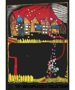 Friedensreich Hundertwasser, HÄUSER IM SCHNEE