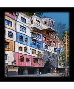 Friedensreich Hundertwasser, HUNDERTWASSER-HAUS WIEN