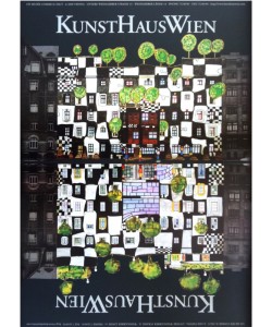 Friedensreich Hundertwasser, KUNSTHAUSWIEN (Original Manifesto-Art-Prints)