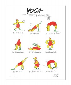 Peter Gaymann, Yoga für Schweizer