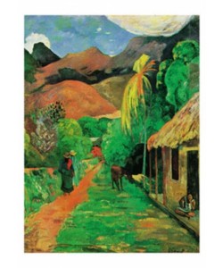 Paul Gauguin, Chemin a papeete