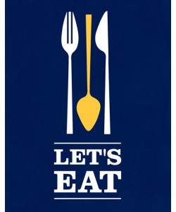 Leinwandbild, Genesis Duncan, Let´s Eat