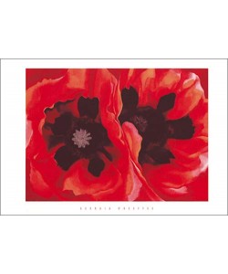 Georgia O'KEEFFE, Oriental poppies, 1928 (Büttenpapier)