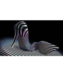 Gh. Baridpourreza, Striped High Heels