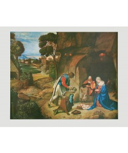 Giorgio Giorgione, Die Anbetung der Hirten