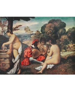 Giorgio Giorgione, Ländliches Konzert