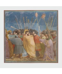 Giotto, Gefangennahme Christi (Der Judas-Kuss)