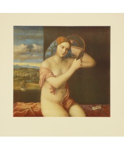 Giovanni Bellini, Eine junge Frau ordnet ihre Haare