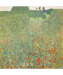 Gustav Klimt, Mohnwiese
