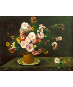 Gustave Courbet, Asternstrauß