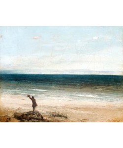 Gustave Courbet, Le bord de mer à Palavas