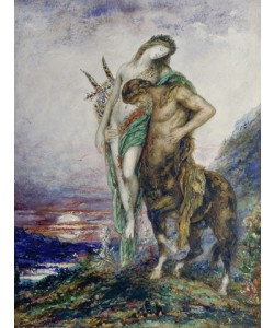 Gustave Moreau, Von einem Zentaur getragener Dichter