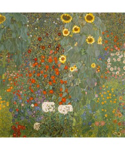 Gustav Klimt, Bauerngarten mit Sonnenblumen