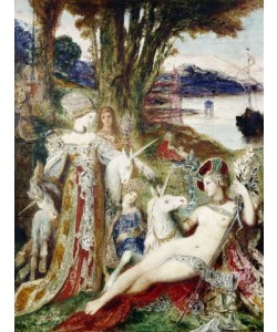 Gustave Moreau, Die Einhörner