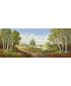 H. Buchner, BIRCH LANE AT HORNI RYBNIKY