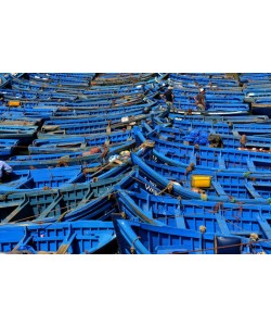 Hady Khandani, BLUE BOATS OF ESSAOUIRA - MOROCCO 1