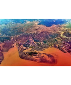 Hady Khandani, GEO ART - RIVER MOUTH AT GULF OF BENGAL - BANGLADESH 1