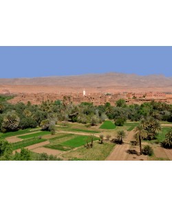 Hady Khandani, GREEN FIELDS AND VILLAGE OF TINEGHIR - MOROCCO