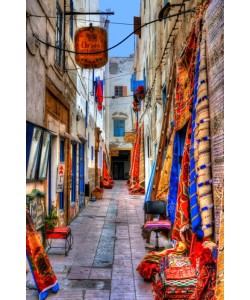 Hady Khandani, HDR - BAZAR ALLEY WITH CARPET SHOPS - ESSAOUIRA - MOROCCO 1