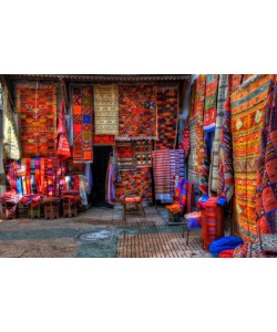 Hady Khandani, HDR - CARPETS IN THE BAZAR OF ESSAOUIRA - MOROCCO 07