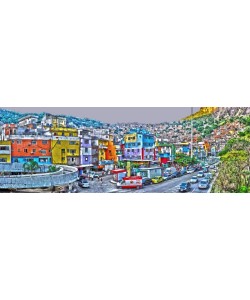 Hady Khandani, HDR PANO - FAVELA ROCINHA - RIO DE JANEIRO 1