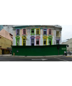 Hady Khandani, PANO - HOUSE WITH COLORFUL WINDOW FRAMES - KUALA LUNPUR - MALAYSIA