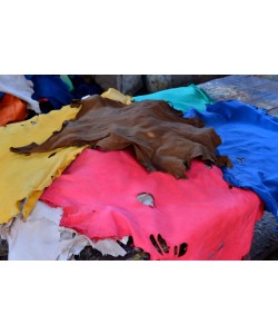 Hady Khandani, PATCHES OF DYED LEATHER 2