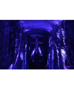 Hady Khandani, SALT CATHEDRAL ZIPAQUIRA - BLUE - COLOMBIA
