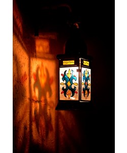 Hady Khandani, STAINED GLASS LAMP AND SHADOWS - MOROCCO 3