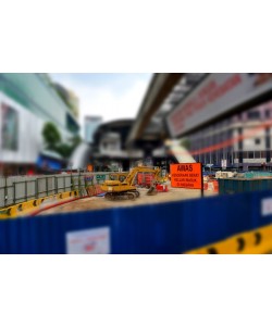 Hady Khandani, TILT SHIFT - KUALA LUMPUR CONSTRUCTION SITE