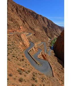Hady Khandani, ZIGZAG ROAD IN THE DADES GORGE - MOROCCO