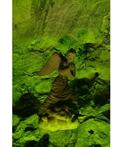 Hady Khandani, ANGEL SCULPTURE - GREEN - SALT CATHEDRAL ZIPAQUIRA