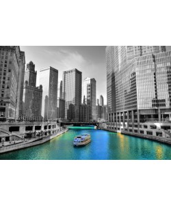 Hady Khandani, COLORSPOT - CHICAGO RIVER - USA